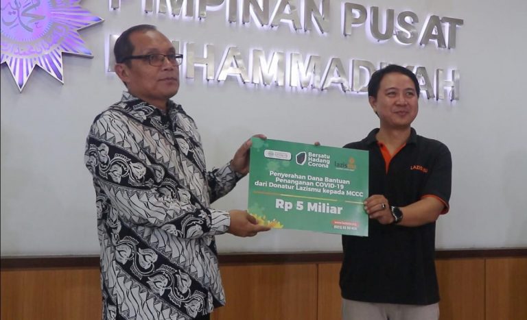 Lazismu Salurkan Bantuan untuk Penanggulangan Covid-19