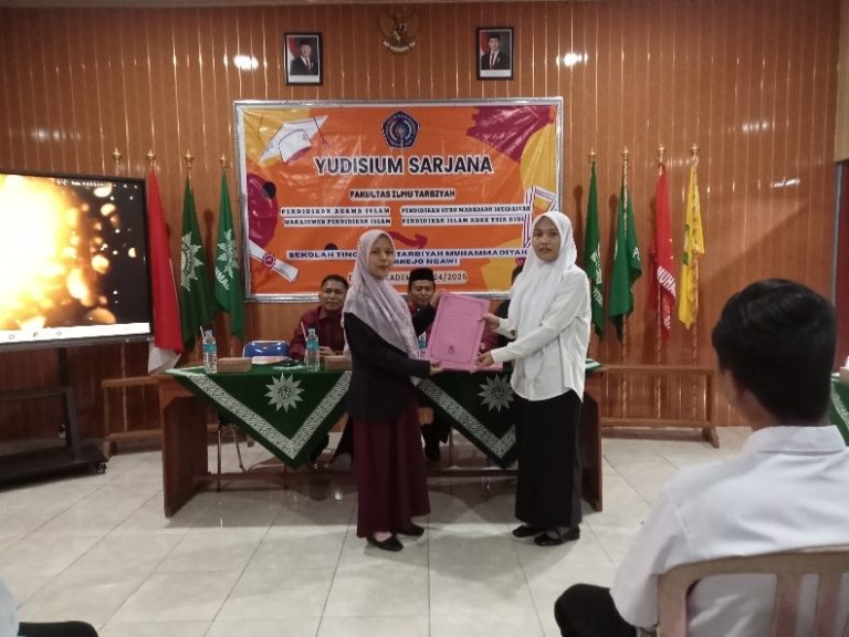 Kegiatan Yudisium Tahun Akademik 2024/2025 sebagai tanda resmi pengukuhan Kelulusan Mahasiswa